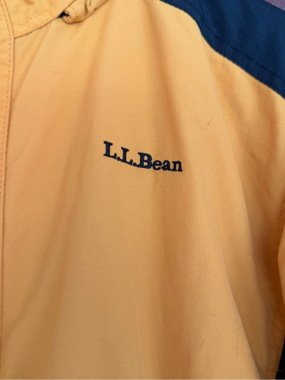 L.L. Bean VTG Yellow and Black Kids Winter Jacket